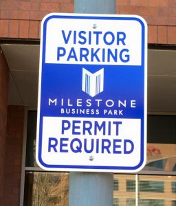 Metal Signs custom parking outdoor metal traffic sign safety wayfinding 256x300